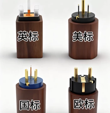 LU Audio Dual-Mode Multi-Stage Active 110V-220V AC Power Purifier - Noise Reduction Socket for Computers and Headphones, HIFI Companion
