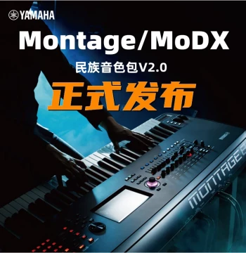 Yamaha Montage MODX Synthesizer Chinese Ethnic Sound Pack Synthesizer Workstation Expansion