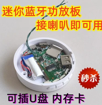 DIY Mini Bluetooth Amplifier Board, Supports Card/USB Drive, Call-Enabled Bluetooth Speaker, Bluetooth Amp Module 3-10W