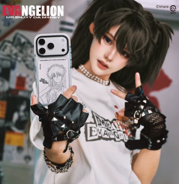 MEDM x EVA NEVER END Series Phone Case Back Card, Anime 2D Small Card (Requires Clear Case)