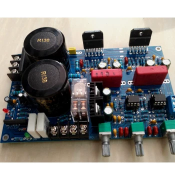 Upgraded Version: Award-Winning Circuit by Tsinghua's Wu Gang – LM3886 Integrated Preamp PCB Bare Board