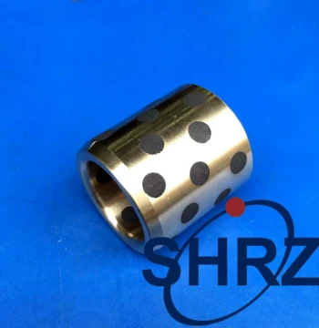 MPBZ100-40/50/60/70/80/100 Copper Alloy Straight Oil-Free Bushing, Graphite Self-Lubricating Sleeve