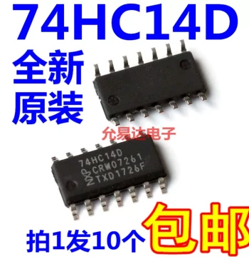 Imported Brand New Original 74HC14 74HC14D Surface Mount (10 Pieces)