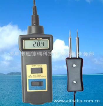 Wood Moisture Meter Wood Hygrometer MC-7806 Wood Moisture Content Meter Pin-Type Water Content Tester