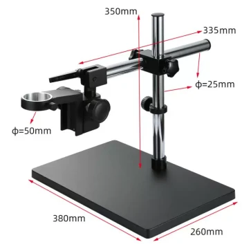 Bei Yinhu Electronic Microscope Universal Stand Camera Lens Lifting Workbench 360-Degree Rotating Focus Bracket