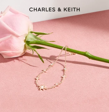 CHARLES & KEITH Spring Accessories CK5-12120340 Hexagram Night Series Accessories