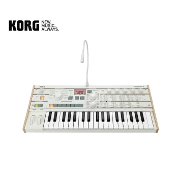 KORG MICROKORG-S Mini Monster Analog Synthesizer 37-Key Electronic Music Keyboard MK-1S MIDI Keyboard