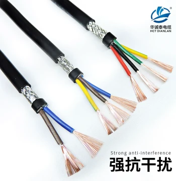 Shielded Cable 2 3 4 Core RVVP Pure Copper Signal Wire Anti-Interference 0.5 0.75 sq mm Audio Sensor National Standard