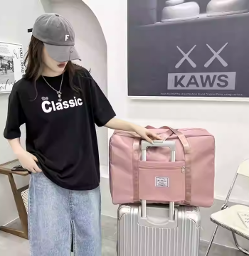 2026 New Fashion Versatile Large-Capacity Travel Bag for Women, Short-Trip Business Luggage Tote, Handbag, Shoulder and Crossbody Bag