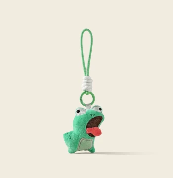 Plush Keychain Lizard Beaver Transformation Cute Gift