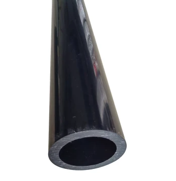 Large Diameter Nylon Tube, Hollow MC Cast Beige Wear-Resistant Oil-Impregnated Nylon Liner Bushing