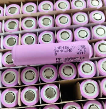 Legacy Listing Samsung 18650 35E 3400mAh High Capacity Universal Lithium Battery