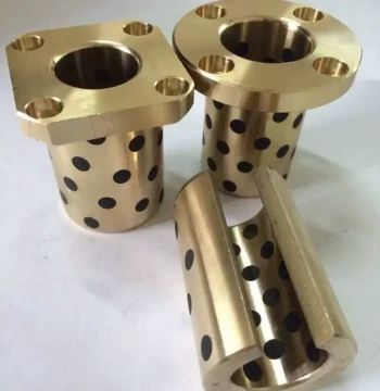 Fast Shipping New Product JDB 100120100: JDB Solid Embedded Graphite Self-Lubricating Copper Sleeve Bearing, Oil-Impregnated Shaft Sleeve