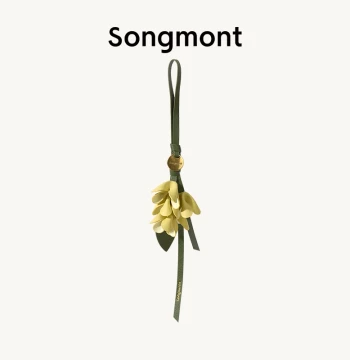 Bag Charm Golden Osmanthus Chinese Style
