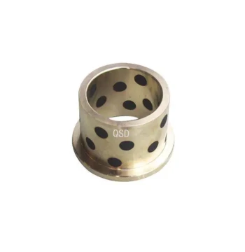 JDB Solid Embedded Graphite Self-Lubricating Copper Bushing Bearing, Oil-Impregnated Shaft Sleeve JDB607060 607070 607080