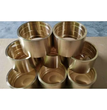 Precision Punch Press Motor Bushing, Wear-Resistant Oil-Impregnated Brass Sleeve