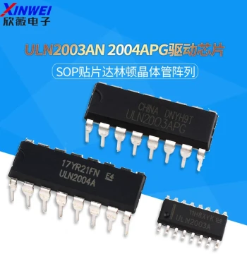 ULN2003/2004A/AN/APG Driver Chip - SOP Surface Mount & DIP16 Through-Hole Darlington Transistor Array
