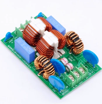 External Lightning Surge Protector Three-Stage EMI Electromagnetic Interference Suppression AC Filter Isolation Purification Amplifier Power Supply