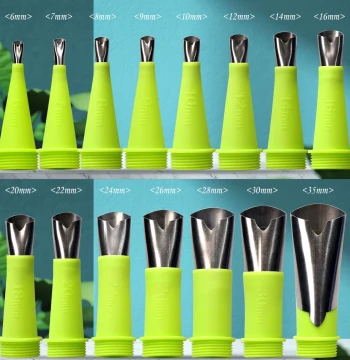 New Polished V-Nozzle Stainless Steel Glue Nozzle, Beauty Glue Gun Tip, Structural Adhesive Nozzle, Caulking Tool