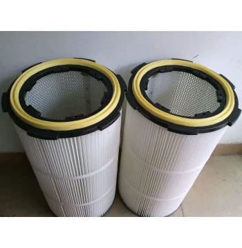 Six-Ear Quick-Release Chuck Electrostatic Spray Dust Removal Filter Cartridge, Folded Non-Woven Fabric Filter Element, Zhihuan Filtration Equipment