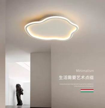 Bedroom Light Cloud LED Ceiling Lamp Modern Minimalist Warm Romantic Creative Boys Girls Room Light Children's Room Lamp