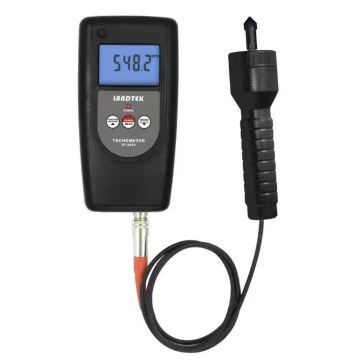 DT-2859 Tachometer for Measuring Motor RPM, Linear Speed, or Frequency