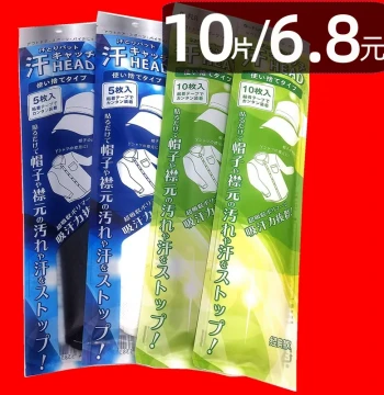 Disposable Hat Liners for Baseball Caps - Sweat-Absorbing, Breathable Brim Stickers for Military Training and Collars