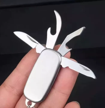 Multifunctional Combination Tool Knife, Outdoor Folding Blade for Survival, Self-Defense, Pocket Carry, and Fruit Cutting