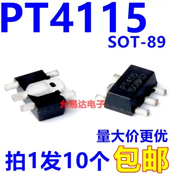 PT4115, PT4115E89E SOT-89-5 LED Driver IC, Brand New [Pack of 10]
