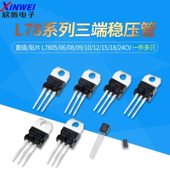 Three-Terminal Voltage Regulator LM7805/7806/7808/7809/7812/7815/7818/7824CV Through-Hole