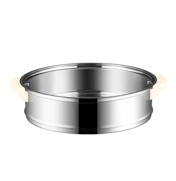 [Stainless Steel Steamer Basket] 1-Layer Electric Pot/Steamer/Wok Compatible, Multiple Sizes Available: 20/22/24/26/28cm
