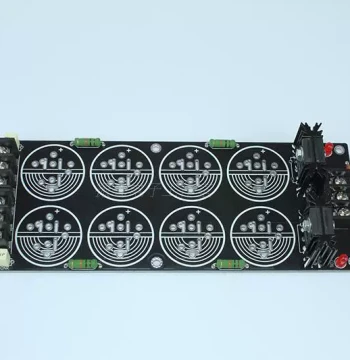 Semi-Finished Soldered 8-Capacitor Schottky Rectifier Filter Power Board Audio Amplifier PCB