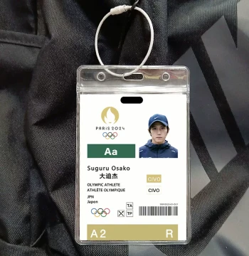 Marathon Runner Backpack Pendant Athlete Race Card Campus Style