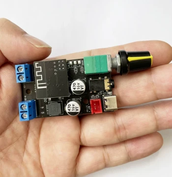 Bluetooth Version 3.7V~5V Single Cell Lithium Stereo Dual-Channel Amplifier Board Module Audio Modification High-Power Mainboard