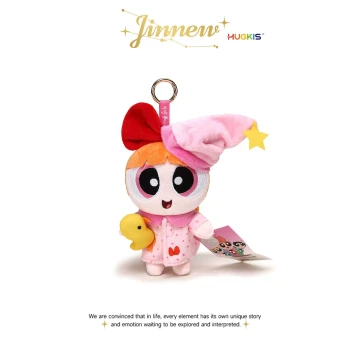 Plush Doll Keychain Powerpuff Girls Bubbles Collaboration Design