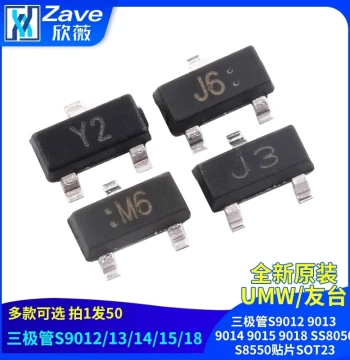 Original Genuine Transistors S9012 9013 9014 9015 9018 SS8050 S8550, SMD SOT23 Package