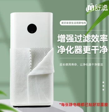 Air Purifier Filter Body Electrostatic Cotton Pre-Filter for PM2.5 Dust and Large Particles, Compatible with Xiaomi and Huawei
