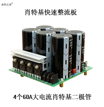 Eternal Sound Audiophile Amplifier Schottky Fast Rectification Filter Power Board 60,000uF 100V Imported Large Capacitors
