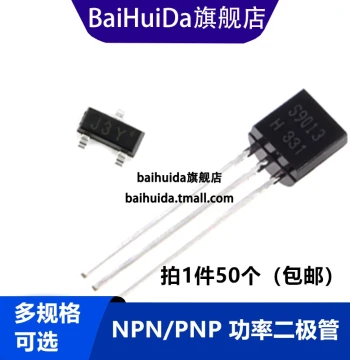 Transistors TL431, S8550, SS8050, 9012, 9013, 9014, J3Y, Y1, 2TY; Through-Hole/SMD Types