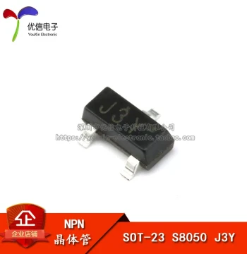 [Youxin Electronics] SMD S8050 J3Y SMD Transistor 500MA SOT-23 (20 Pieces)