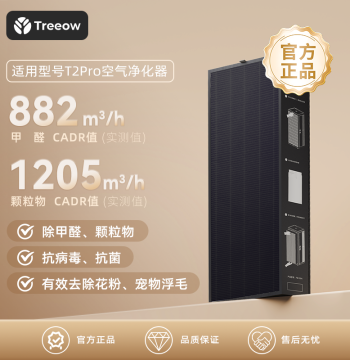 Compatible Model T2Pro Treeow Air Purifier Filter Full-Effect Filter