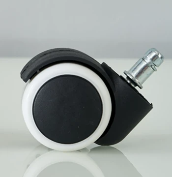 Universal Swivel Casters for Office Chairs, Stools, and Carts; Replacement Wheels and Rollers for Computer Chairs