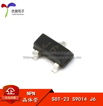 SMD S9014 J6 100MA Transistor SOT-23 (20 Pieces)