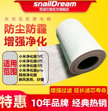 Compatible with Xiaomi Air Purifier Filter - Electrostatic Cotton Pre-filter DIY PM2.5 Removal Window Screen Dust Filter Mesh