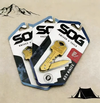 SOG Folding Key Knife Express Box Opener Artifact Outdoor Home Mini Creative EDC Tool