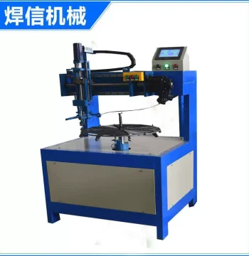 Industrial Fan Guard Spiral Winding Machine Fully Automatic