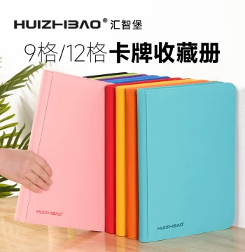 9-Pocket 12-Pocket Pokémon Collection Binder, TCG Card Album, Storage Book, Zenless Zone Zero Card Portfolio, Yu-Gi-Oh! & Sports Cards