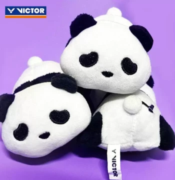 Badminton Charm Panda Plush Toy Thomas & Uber Cup Commemorative