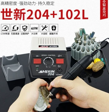 Dental Handpiece Carving Machine for Jade Wood Emerald Polishing Grinding
