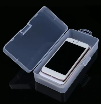 Double-Layer Phone Parts Box, Empty Phone Housing Case, Repair Screw Tray, Bottom Shell Assembly, and Motherboard Component Storage